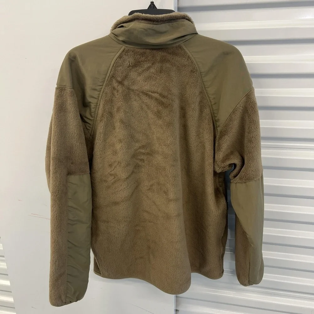 Peckham Polartec Jacket Mens M‎ Brown Fleece Cold Weather GEN III Military USA